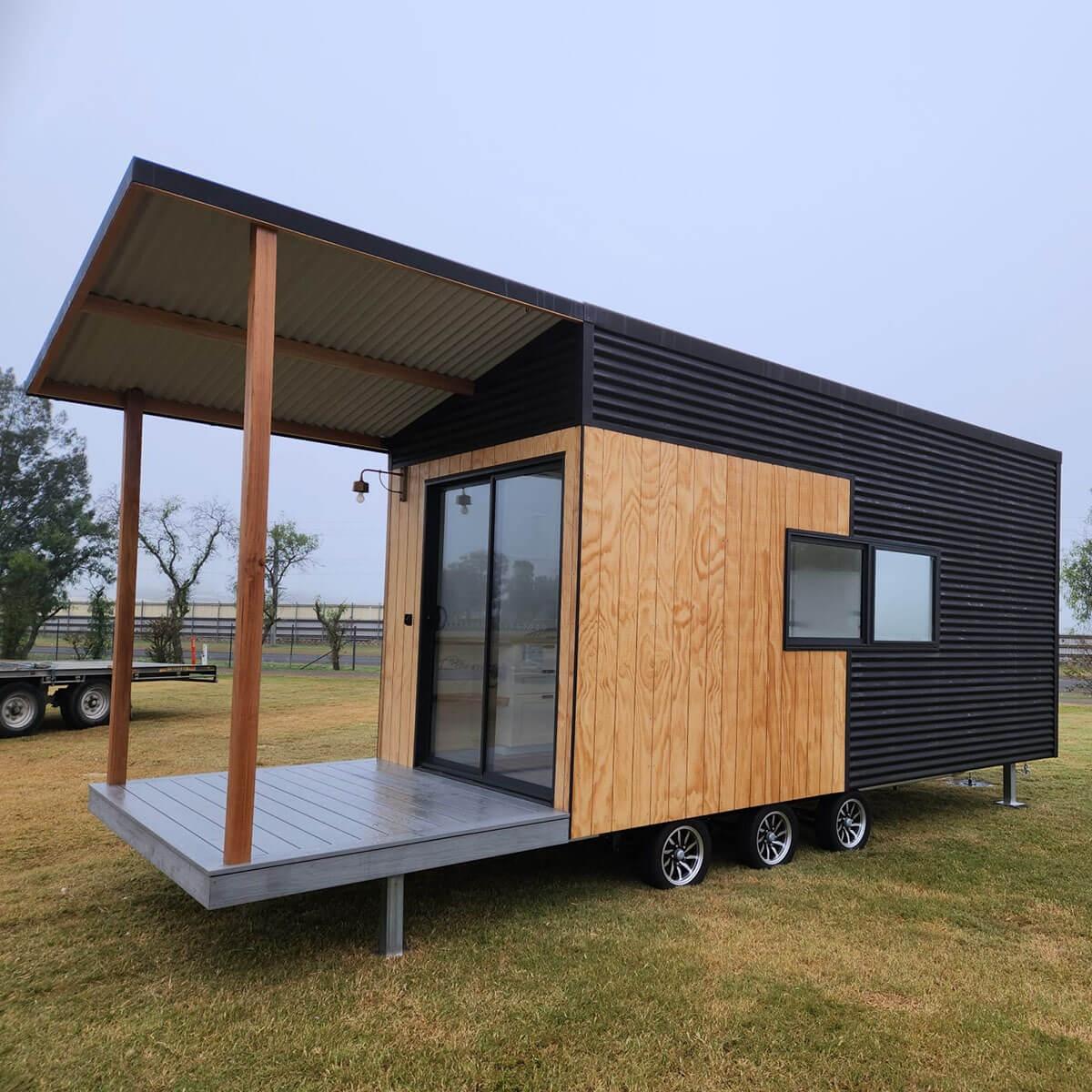 Tiny Home delivered to the Tiny Homes Expo in Brisbane