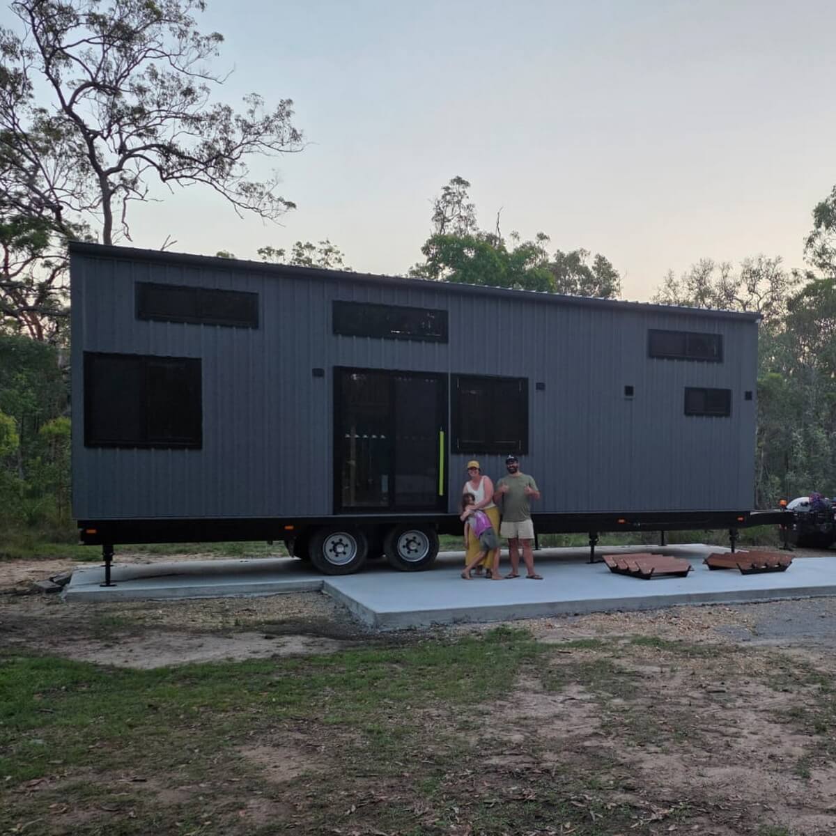 LJM Tiny Home delivered to Agnes Waters QLD